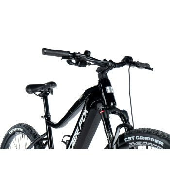 Leader Fox Arimo 29 Black Shiny – horský elektrobicykel s Bafang motorom a 720 Wh batériou