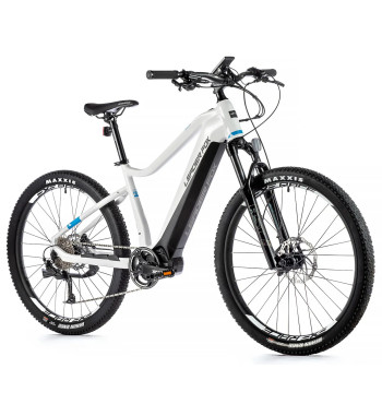 Leader Fox Awalon 27,5" White Shiny – pánsky horský elektrobicykel s motorom Bafang a batériou 720 Wh