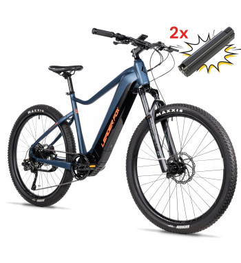 Leader Fox KENT 27,5 Dark Blue Matt – horský elektrobicykel s motorom Bafang a batériou 720 Wh | Bike Centrum Prešov